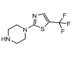 2-(piperazin-1-yl)-5-(trifluoromethyl)thiazole