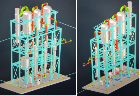 三维软件助力蒸发器设计施工