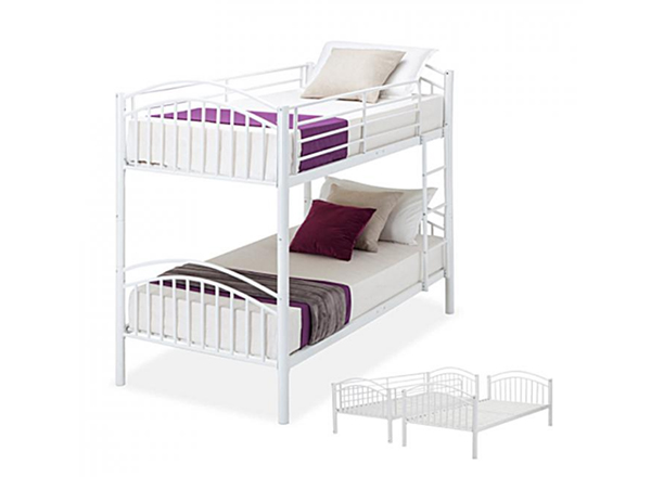 strong metal bunk beds, metal double decker bed