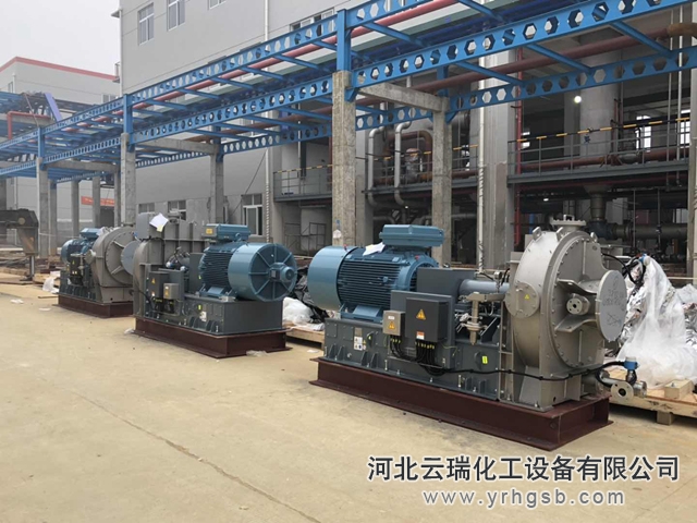 氯化鈉廢水MVR蒸發(fā)設備壓縮機到貨安裝