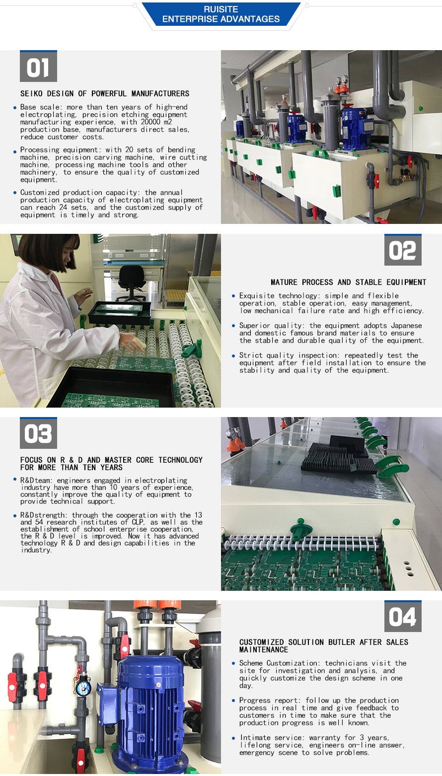 PCB inner circuit etching production line