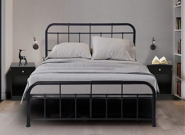 king size metal bed, cast iron king beds