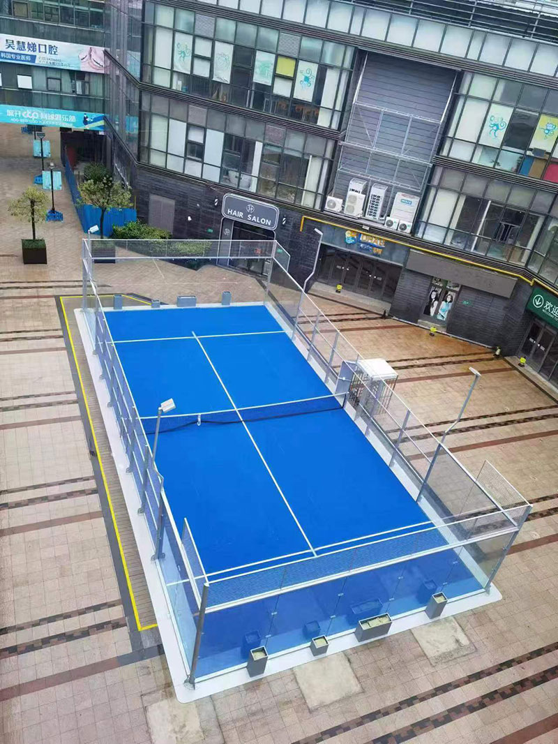 Normal Removable Panoramic Padel Court