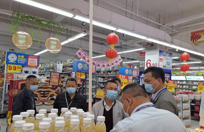 海口市市场监管局琼山分局开展春节前市场安全监管工作
