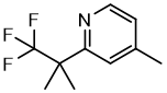 4-methyl-2-(1,1,1-trifluoro-2-methylpropan-2-yl)pyridine