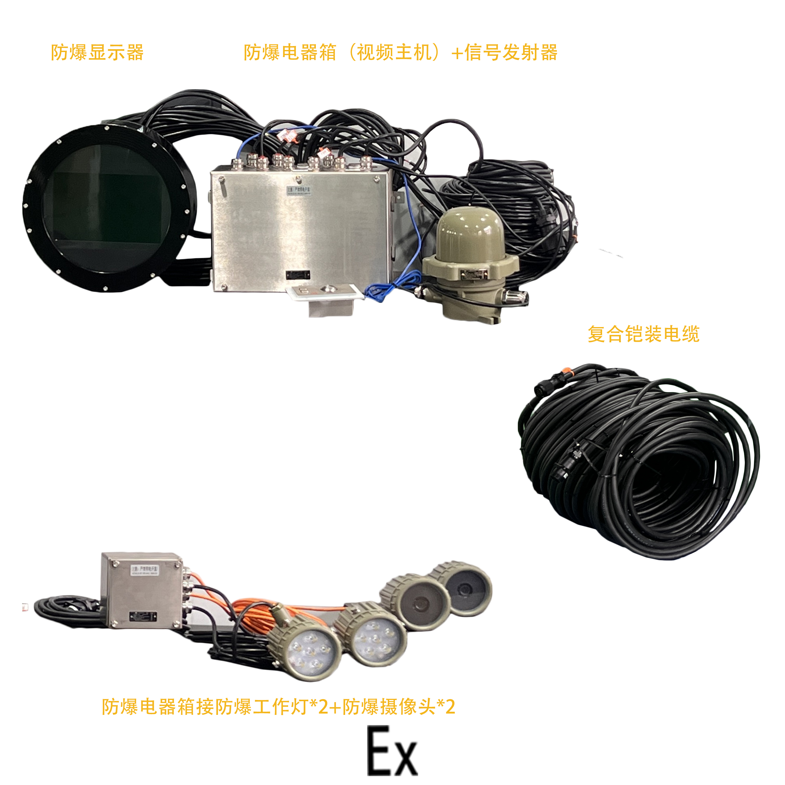防爆清洗机器人监控系统