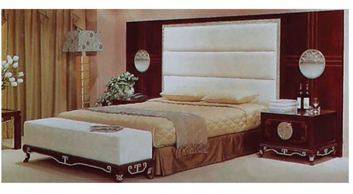 酒店簡約床家具