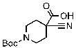 1-(tert-butoxycarbonyl)-4-cyanopiperidine-4-carboxylic acid