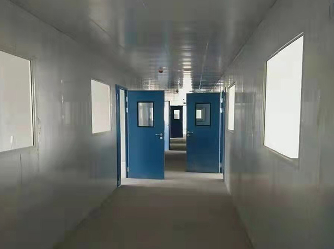 海西州疾控中心现场施工
