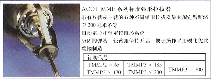 A001 MMP系列标准弧形拉拔器