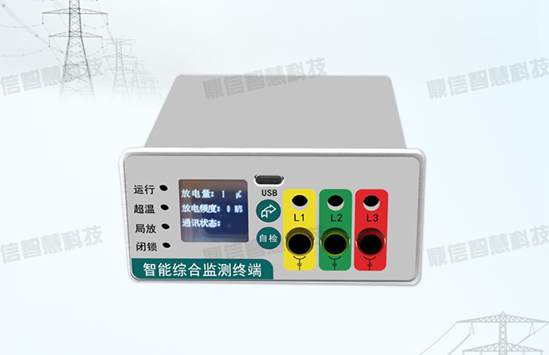 Short-time on-line monitoring system for localised discharge in cables