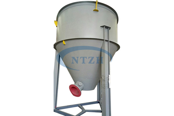 Hopper of bulk conveyor