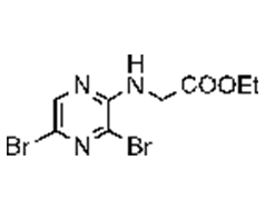 ethyl (3,5-dibromopyrazin-2-yl)glycinate