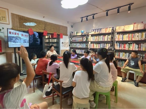 悦读汇|重庆市江北区图书馆举办“烽火薪传·童心铭记”主题活动