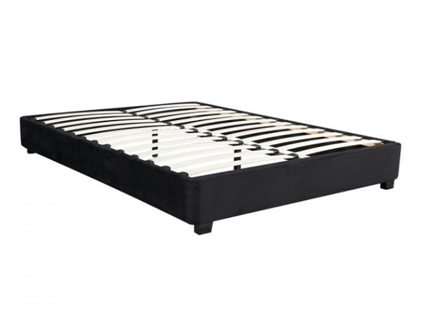 queen size slatted bed, slat metal bed frame