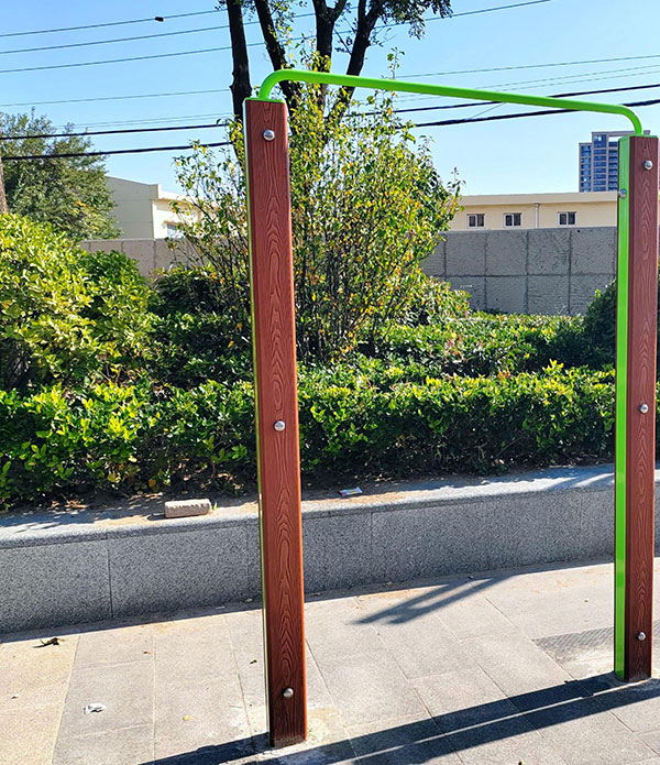 Single pull-up bar station