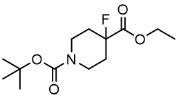 1-(tert-butyl) 4-ethyl 4-fluoropiperidine-1,4-dicarboxylate