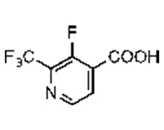 3-fluoro-2-(trifluoromethyl)isonicotinic acid (2)