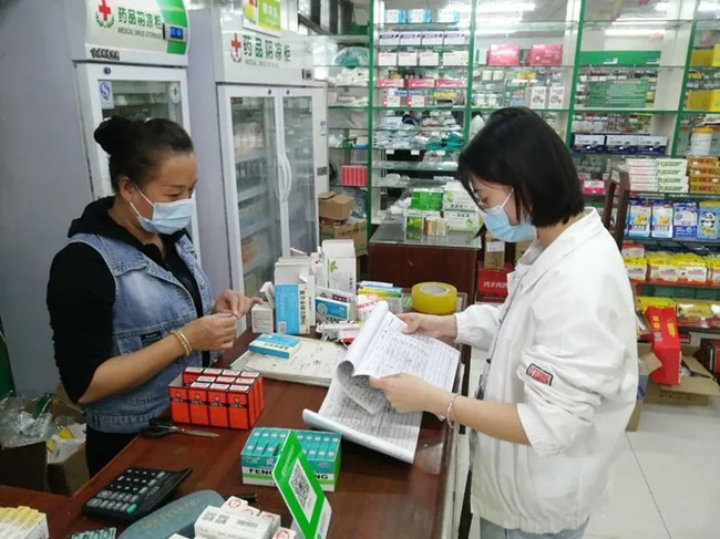 海口市市场监管局龙华分局龙泉监管所多举措强化零售药店疫情防控监管