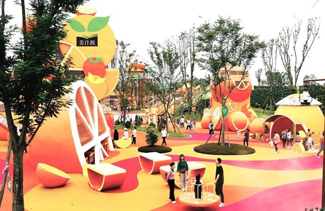 好喝好玩就在天府城市果园，中粮可口可乐助力“中国橘乡”开园