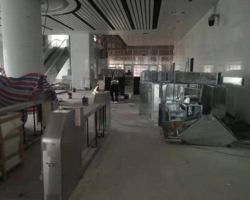 濟(jì)南機(jī)場(chǎng)通風(fēng)管道工程