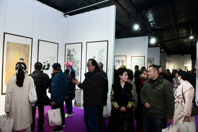 丹青绘时代 翰墨颂华章——第四届“艺荟天府”艺术展在蓉开幕