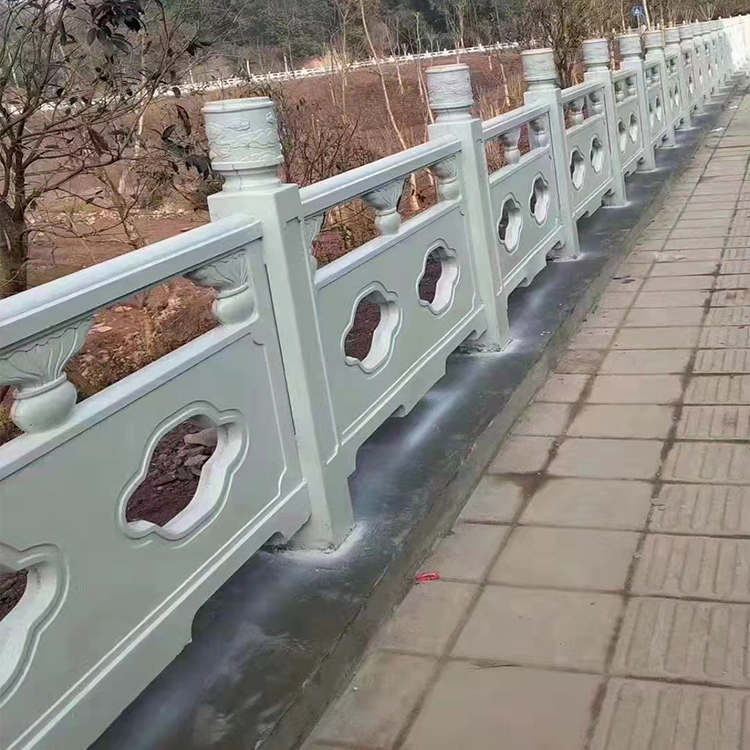 人行道仿石护栏