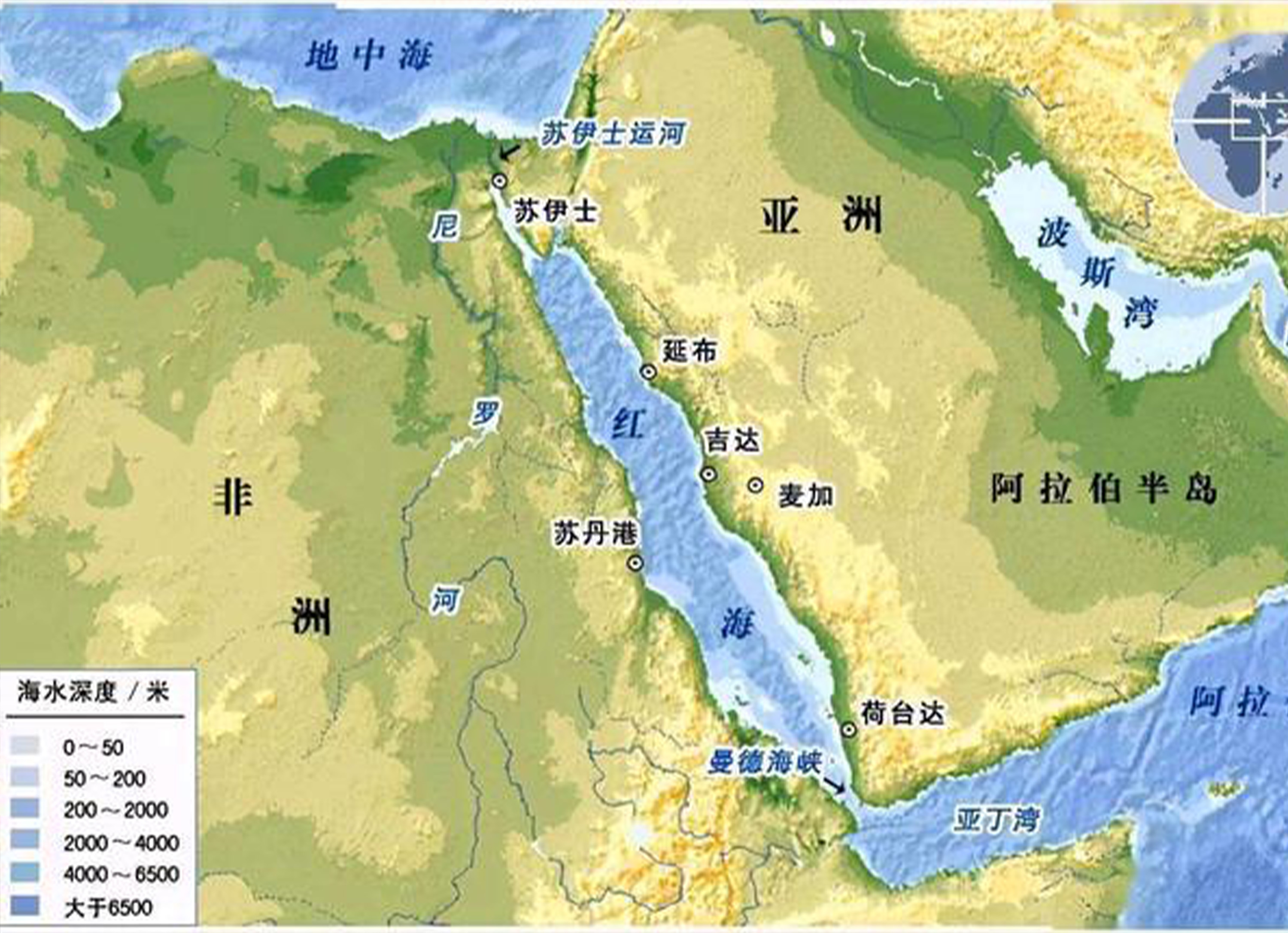 The Suez Canal, a maritime river that shortens the world's spatial distance