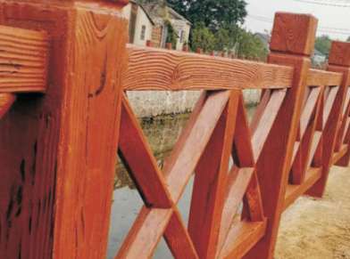 仿木护栏安装环境有哪些要求