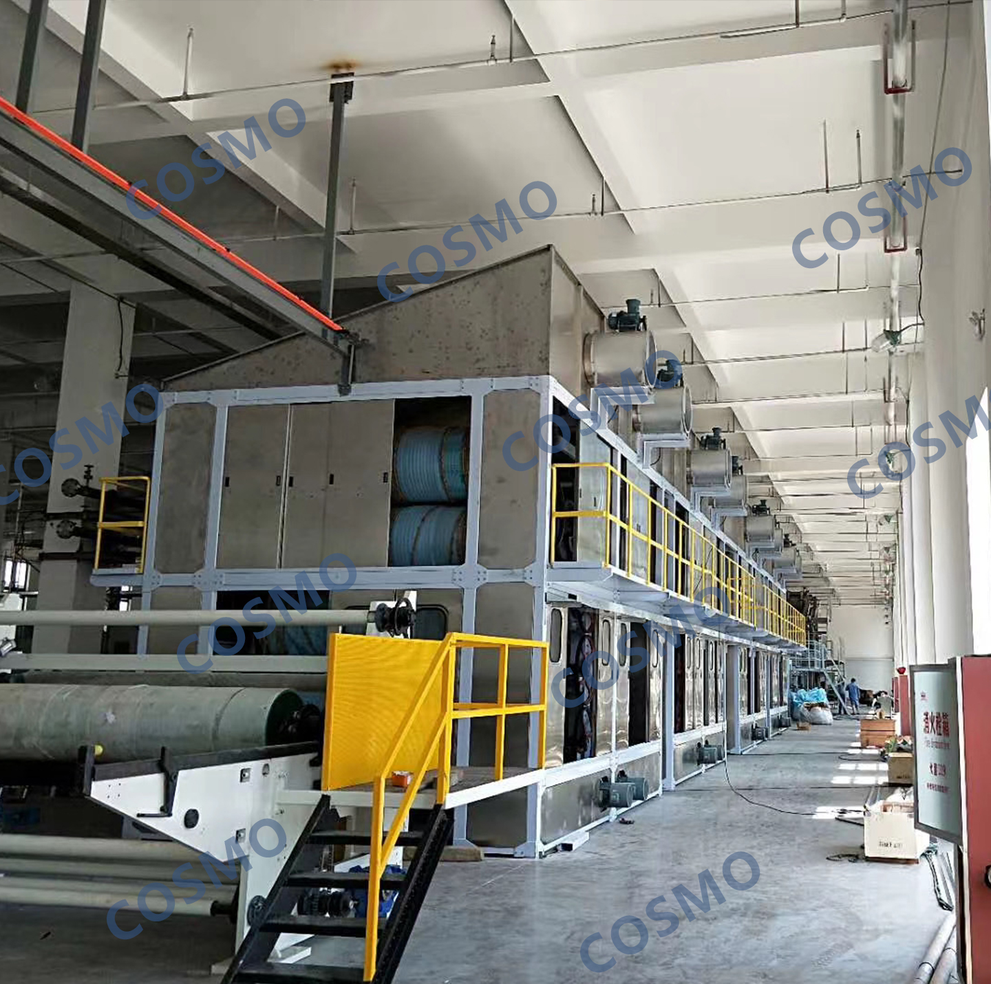 Fully enclosed dryer