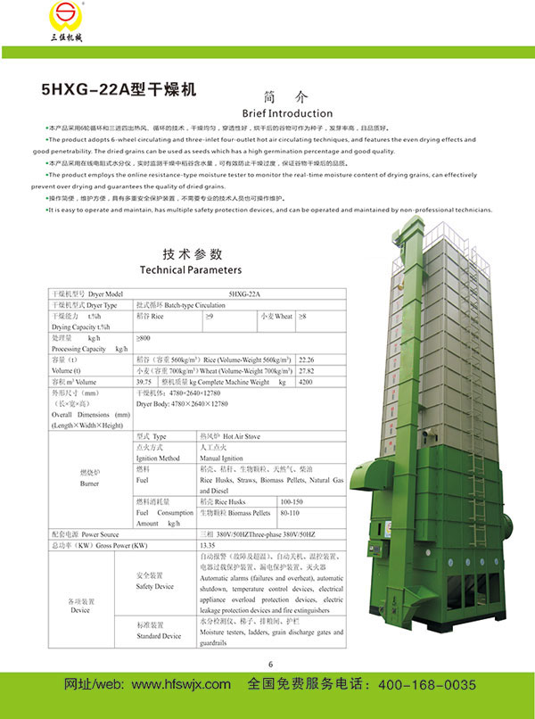 六安5HXG-22A型干燥机