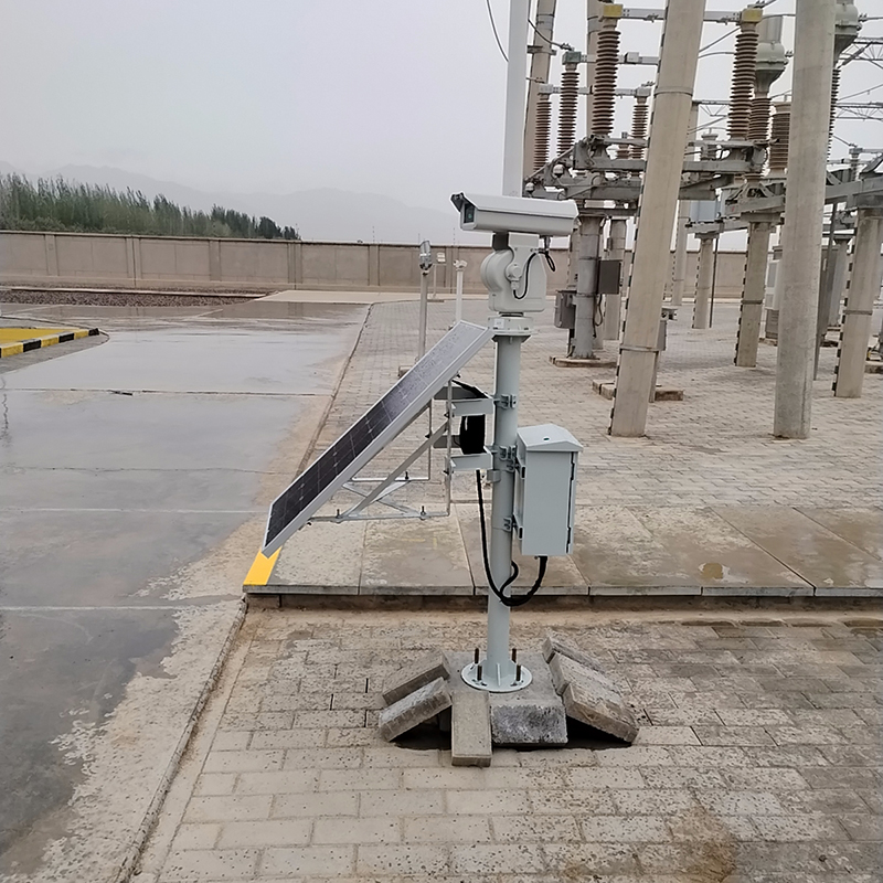 2024.07.04 substation AI laser bird repeller device  Installation case