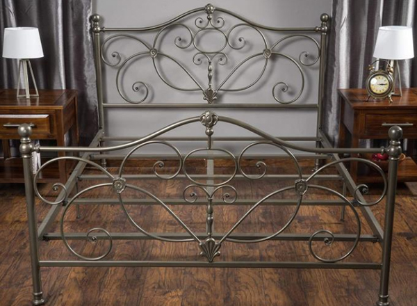 king size metal bed, cast iron king beds