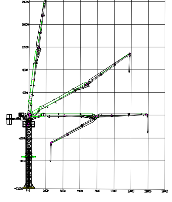 HGY21電梯井內(nèi)爬式液壓布料機(jī)