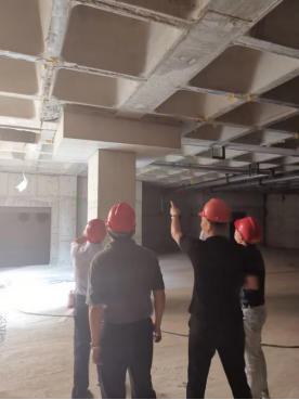 熱烈歡迎江蘇省建設(shè)工程施工設(shè)計(jì)體系專家領(lǐng)導(dǎo)   蒞臨榮沂考察指導(dǎo)工作