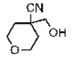 4-(hydroxymethyl)tetrahydro-2H-pyran-4-carbonitrile