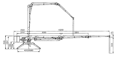 HGY15移動式液壓布料機