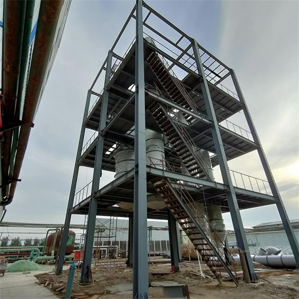 河北某生物制药集团蒸发器设备安装中