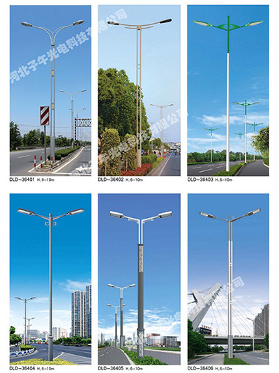 如何选择合适当场施工工地应用的路灯杆