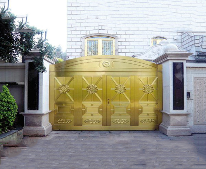 别墅铜大门