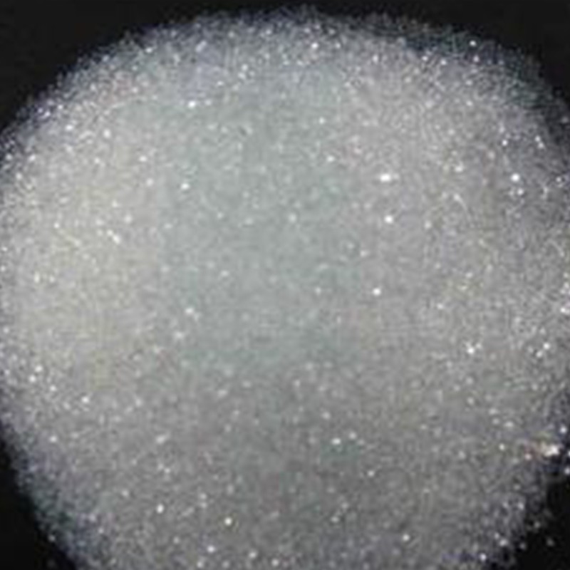 Glass sand is divided into various types by sieving after ordinary glass is broken