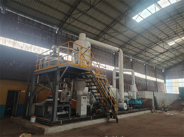 贵州六盘水某钢厂撬装式2TMVR蒸发器安装现场