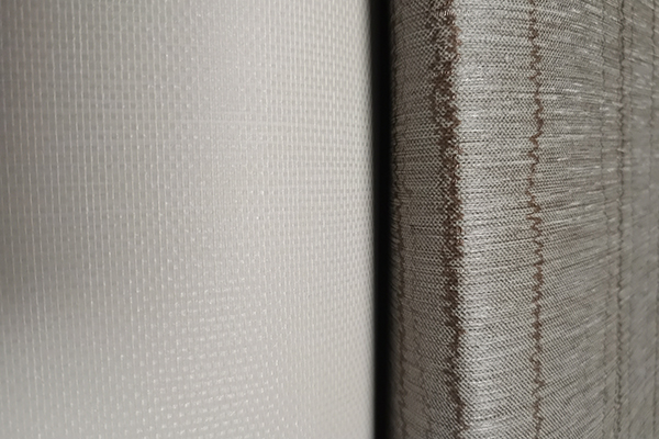 Construction points of base cloth and gauze seamless wall covering