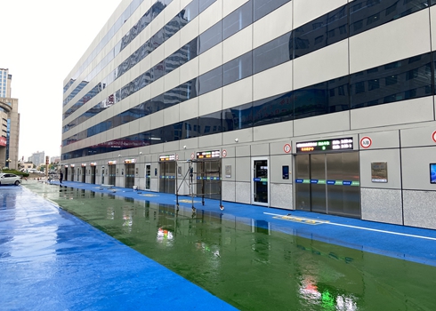 德州市人民醫(yī)院齊魯醫(yī)院28套美亞霍頓立體車庫自動(dòng)門項(xiàng)目