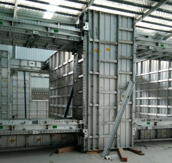 铝合金模板是按照什么顺序和原则安装施工的