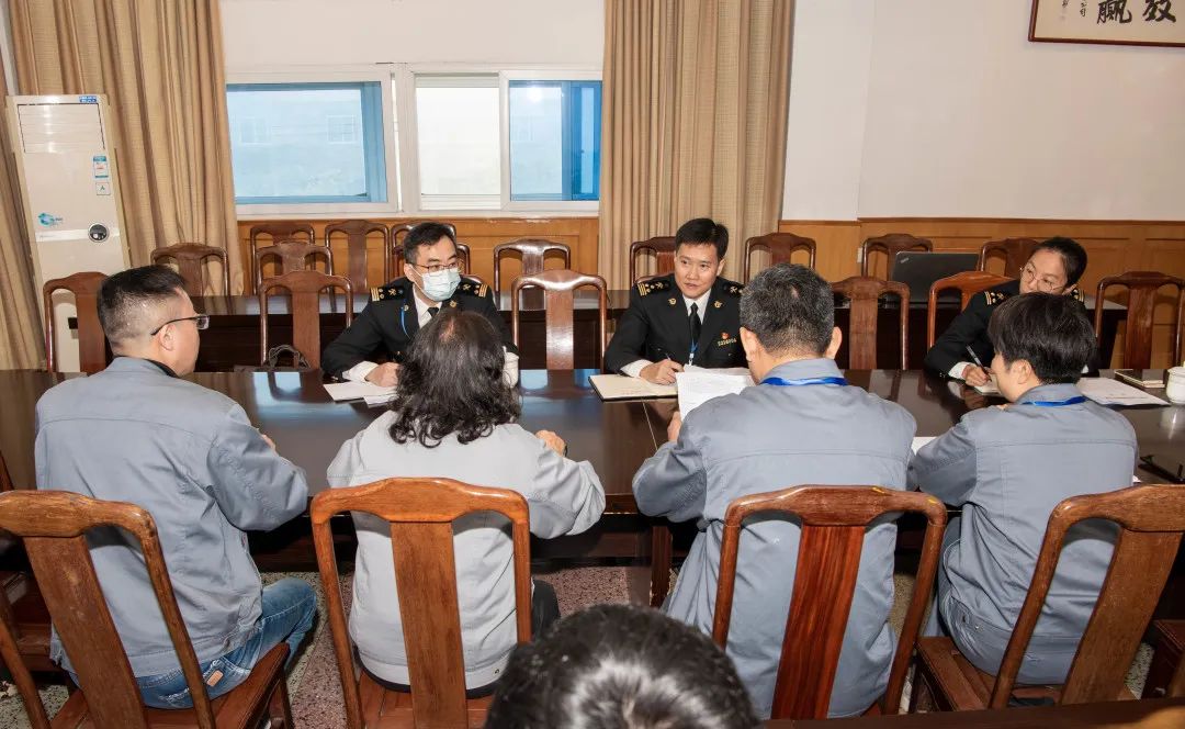 泰州海關赴海陽科技宣講企業集團化監管政策