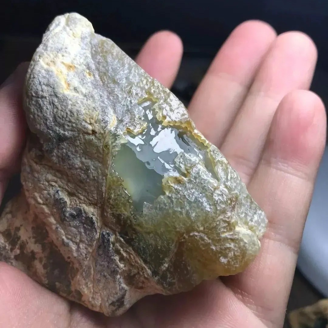 石家庄翡翠原石开窗