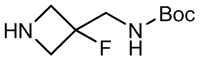 tert-butyl ((3-fluoroazetidin-3-yl)methyl)carbamate