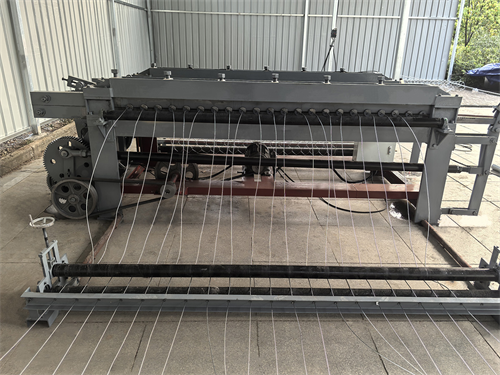 臥式石籠網機安裝調試