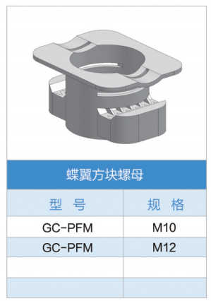 塑翼螺母